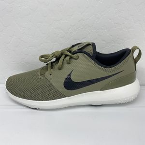 RARE Nike Roshe G Medium Olive Men's Golf Shoes Spikeless Size 9  (AA1837-200)